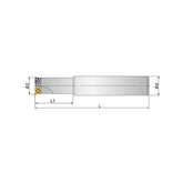 @Double-edged rough boring bar D15.7~59.7 - Makotools Industrial Supply Tools for Metal Cutting
